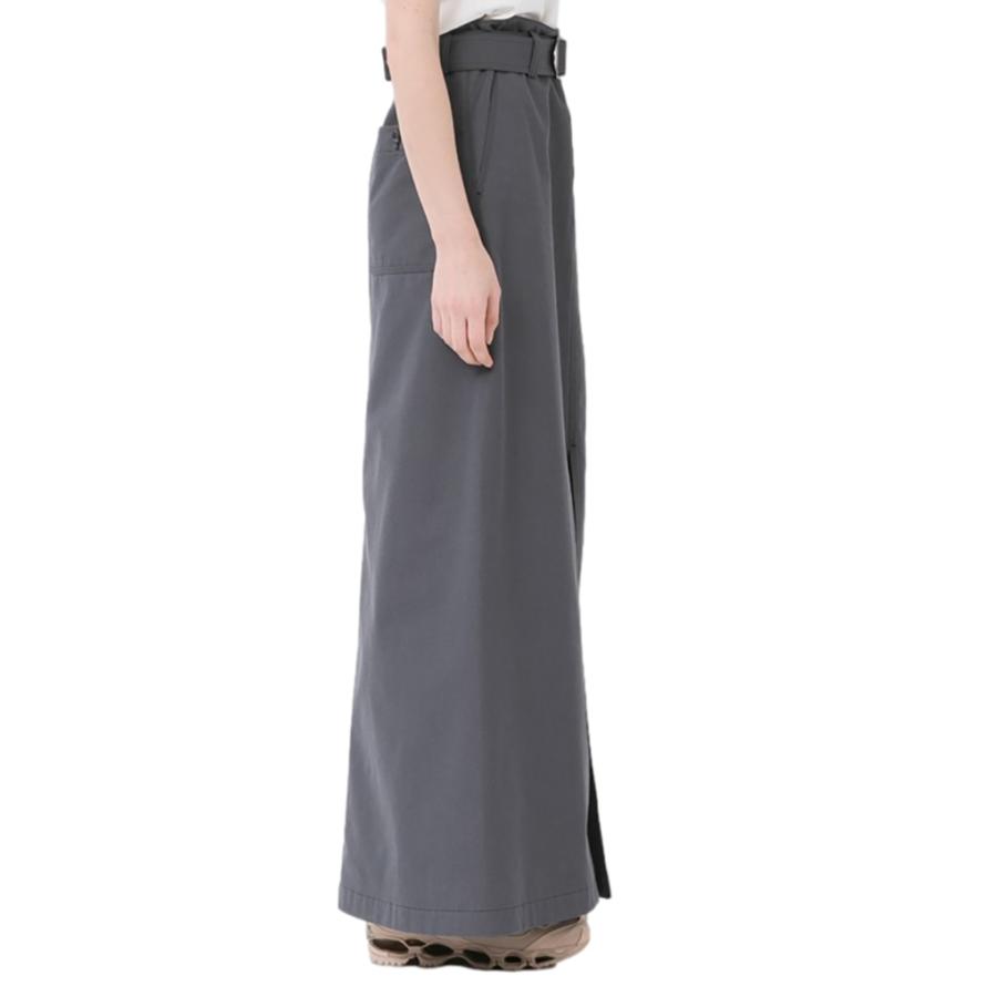 【正規取扱店】beautiful people post work twill belted tight skirt charcoal ビューティフルピープル｜thepark｜03