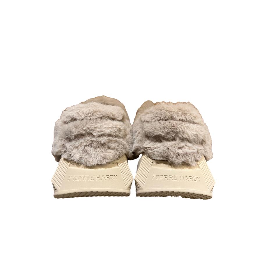 【正規取扱店】PIERRE HARDY レディース スケートキュービクス スニーカー FUR CHALK (ピエールアルディ)｜thepark｜02