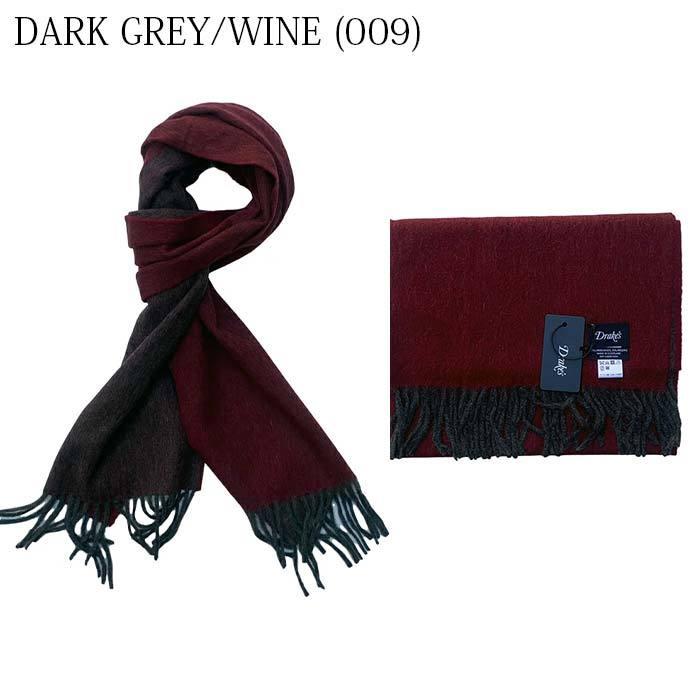 正規取扱店Drake’s リバーシブルマフラー 10色 (ALLAA/20751 ドレイクス Semi Reversible Scarf)｜thepark｜10