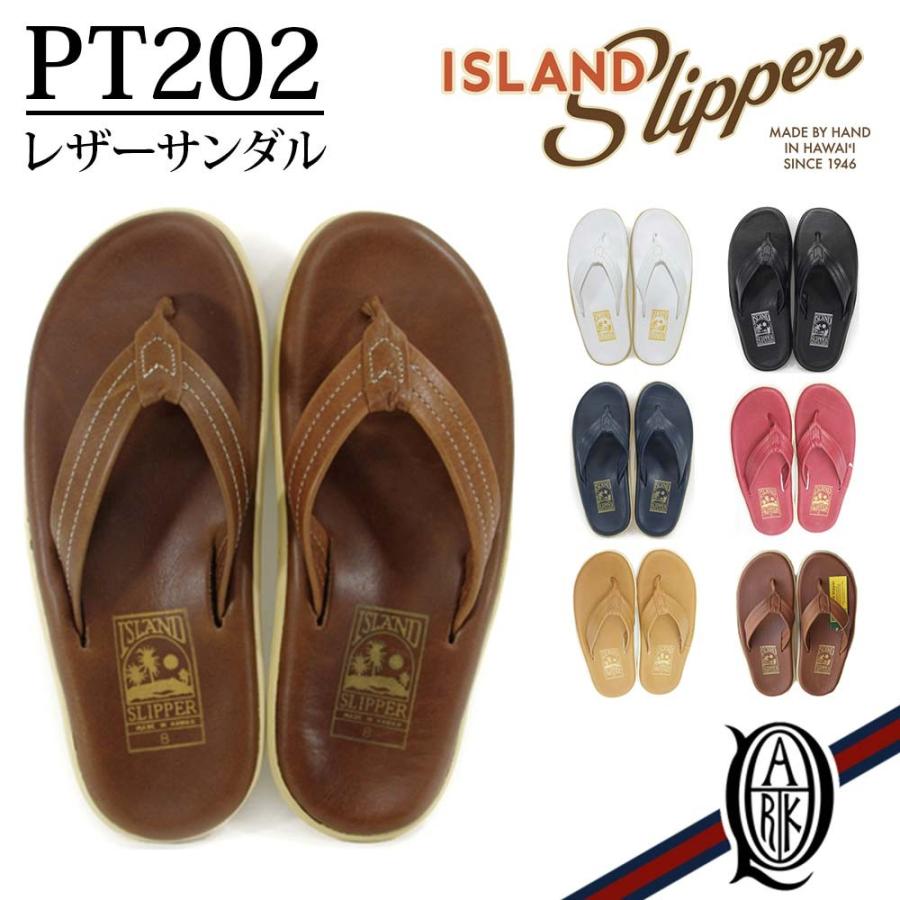 ISLAND SLIPPER 正規取扱店 PT202 レザーサンダル 7色 アイランド 