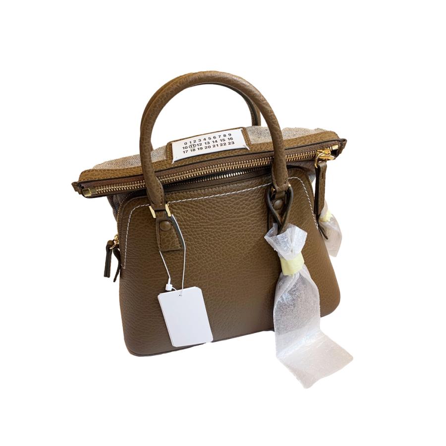 高評価続出！ Maison Margiela 5AC ミニバッグ T2160 CUMIN(メゾンマルジェラ) 【CEG4056121017】(147224円)