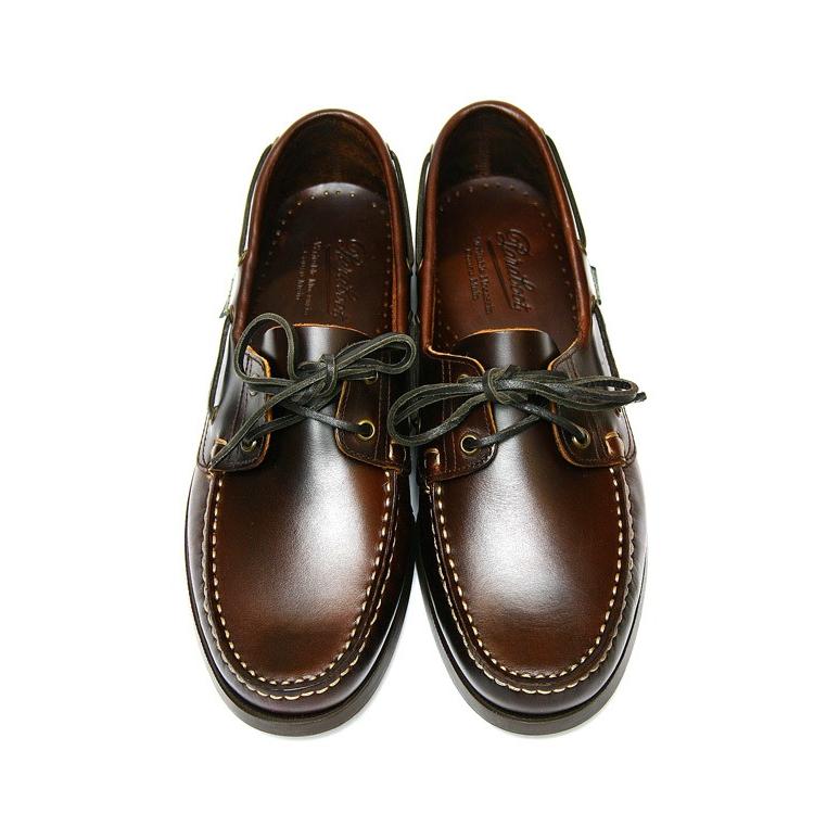 パラブーツ バース Paraboot BARTH MARRON AMERICA Amazon | [パラブーツ] デッキシューズ アメリカ (MARRON-AMERICA) (5