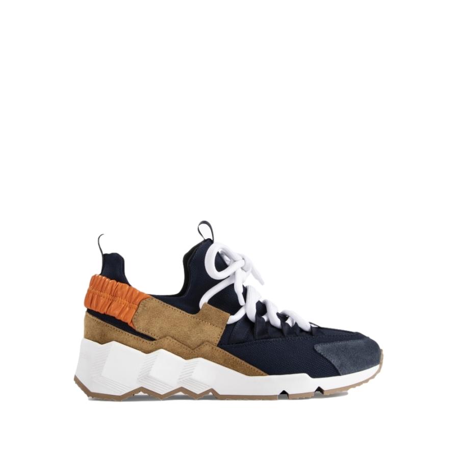 PIERRE HARDY ピエールアルディ TREK COMET SNEAKERS レディーススニーカー MULTI NAVY - BEIGE｜thepark