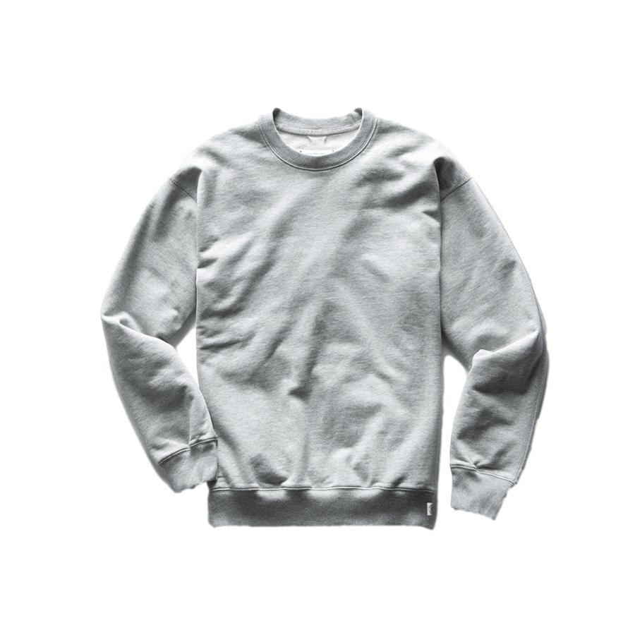 正規取扱店 REIGNING CHAMP RELAXED CREWNECK リラックスクルーネックスエット RC-3718 MIDWEIGHT TERRY H.GREY (レイニングチャンプ)｜thepark