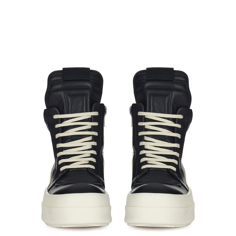 正規取扱店】Rick Owens MEGA BUMPER GEOBASKET BLACK/MILK/MILK 正規取扱店】Rick Owens MEGA BUMPER GEOBASKET BLACK/MILK/MILK
