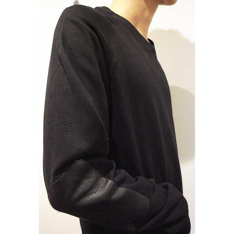 正規取扱店 STAMPD スタンプド ELBOW PATCH CREWNECK BLACK｜thepark｜04