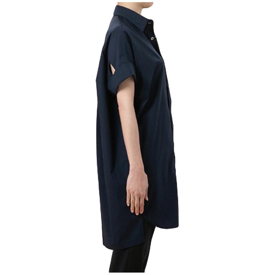 正規取扱店 CHAN LUU WHITE シャツサックドレス NAVY (チャンルーホワイト)｜thepark｜02