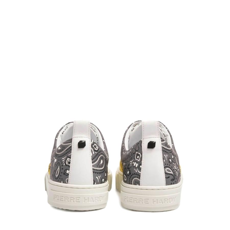 【推し】 PIERRE HARDY ピエールアルディ レディース 20-21A/W レディース オリースニーカー GREY-YELLOW BANDANA 【AA1020090743】(37026円)