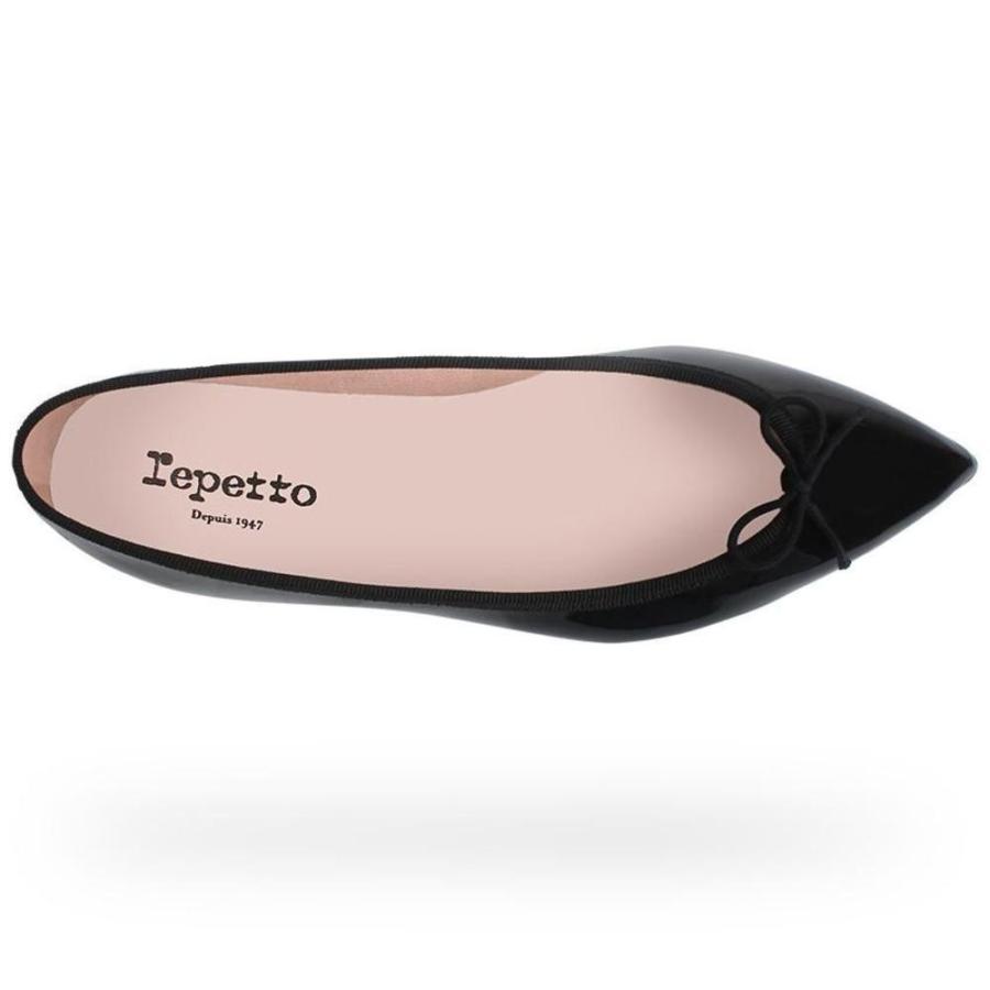 正規取扱店 repetto Ballerina Brigitte Patent leather Black 牛革 エナメルブラック (レペット ブリジット)｜thepark｜03