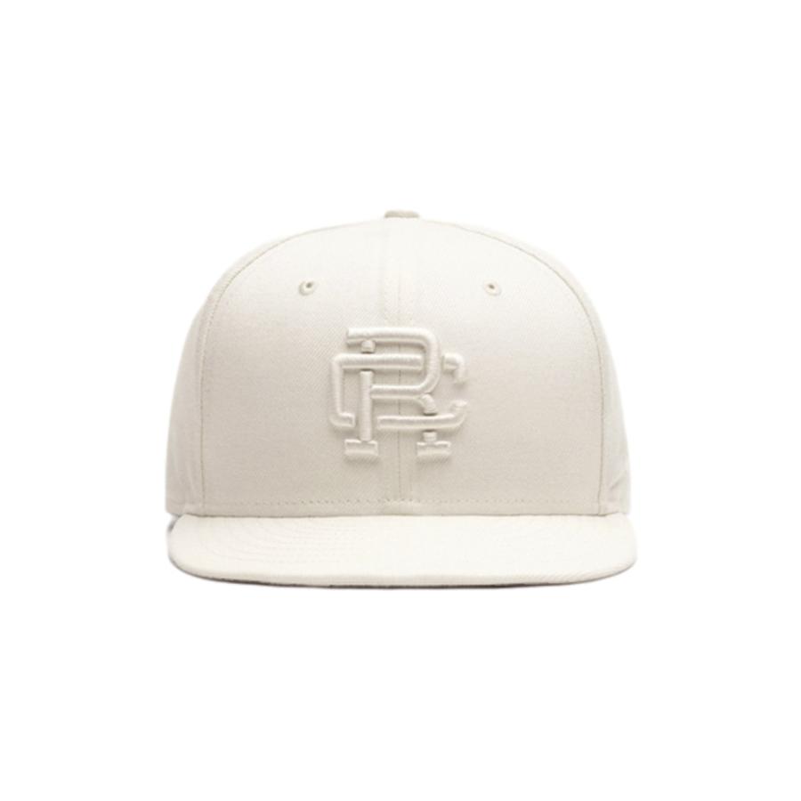 REIGNING CHAMP レイニングチャンプ メンズ NEW ERA 59 MONOGRAM CAP RC-7052 OFF WHITE｜thepark