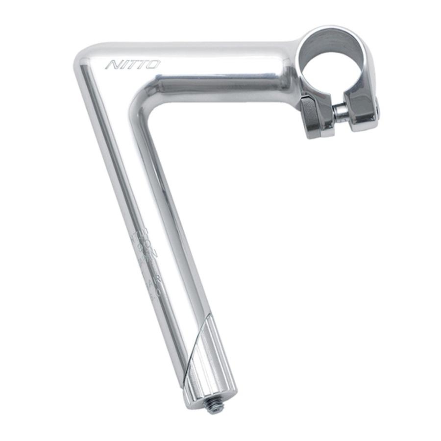 NITTO 日東 Pearl 80mm 25.4 黒 NITTO NITTO/日東 NPステム 25.4mmクランプ （PEARL） 80mm シルバー