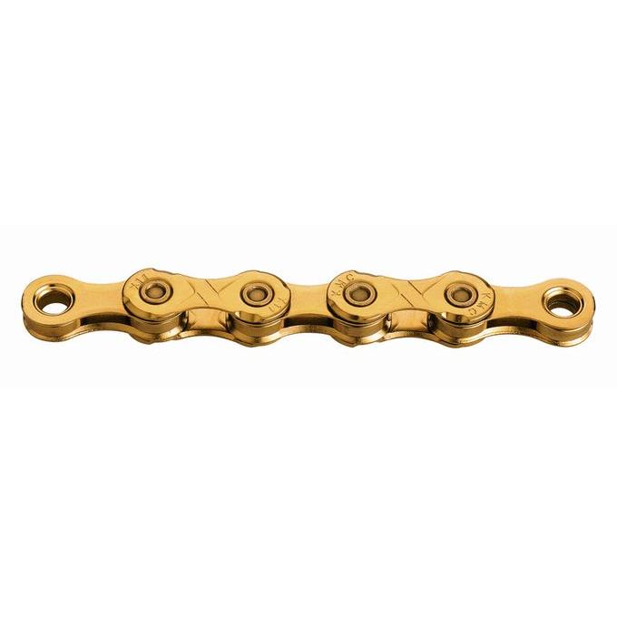 YBN 11速 チェーン Ti-N ゴールド 軽量 レース用 未使用品 KMC KMC(ケーエムシー) X11 TI-GOLD-N チタンゴールド 11速チェーン