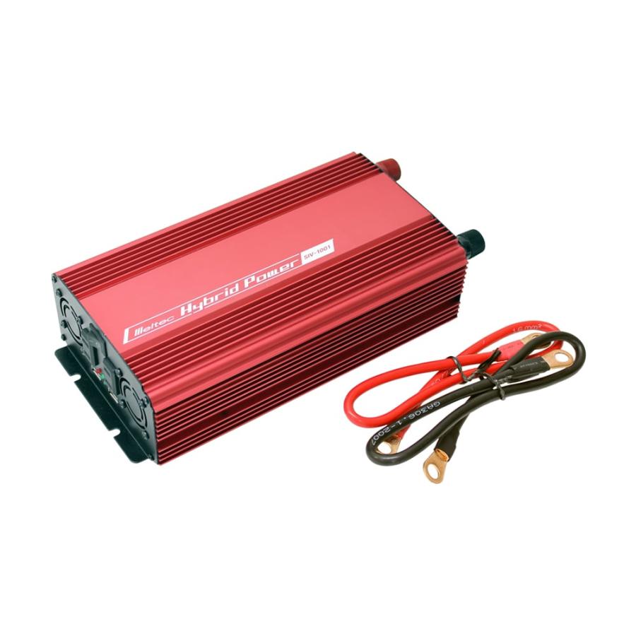 メルテック 大自工業 SIV-1001 USB&コンセント 24V インバーター : ザ 