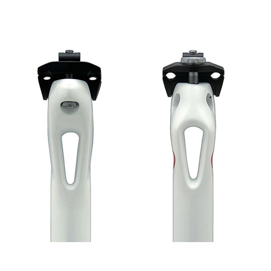 OnebyESU(ワンバイエス) カーボンムンクシートポスト 31.6mm ホワイト