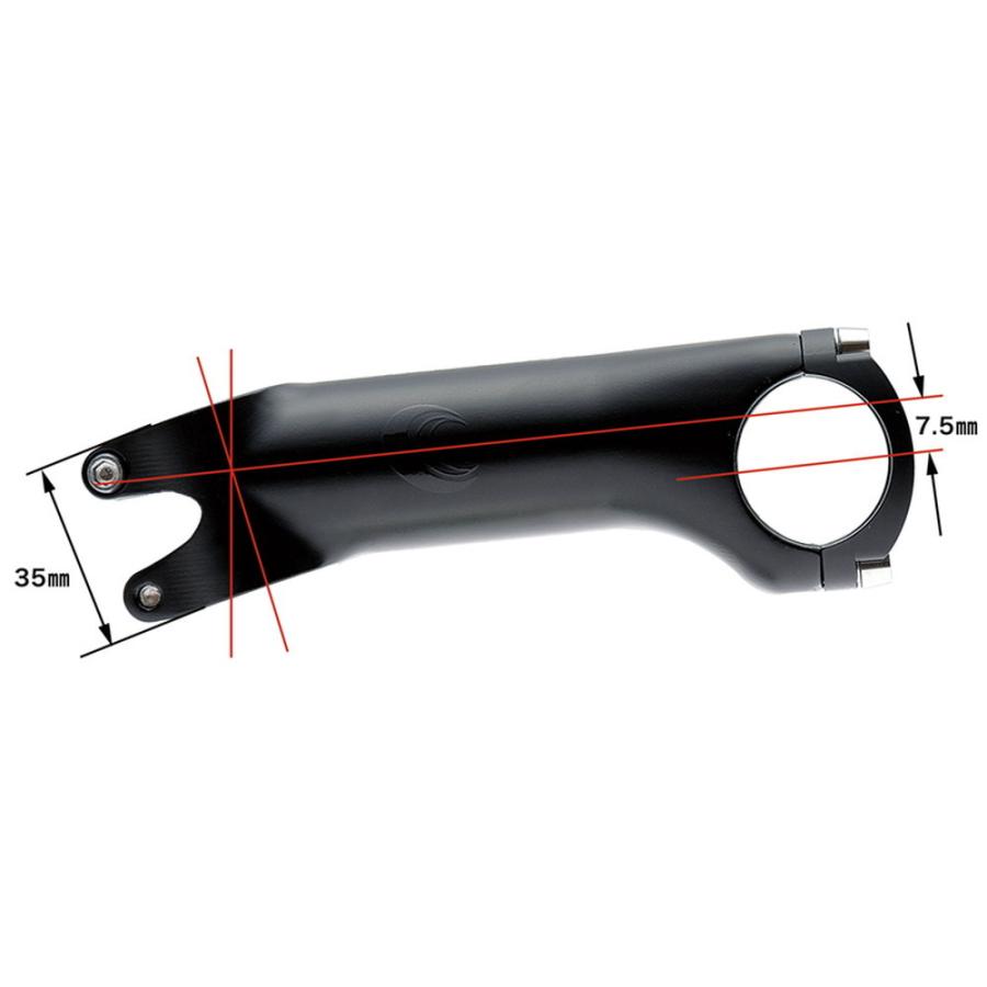 OnebyESU/ワンバイエス スージーステム 110mm マットブラック 自転車用品 サイクルパーツ|thepowerful|02