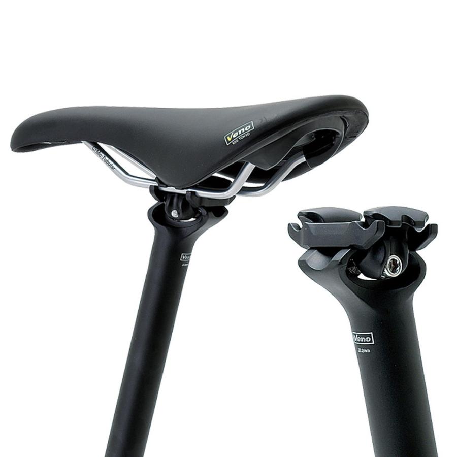veno/ヴェノ ニヒルシートポスト 27.2×350mm ブラック 自転車部品 