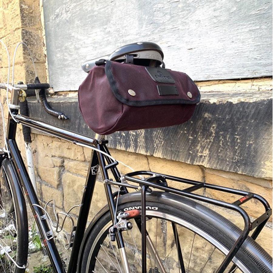 Carradice/キャラダイス ジップサドルロール バーガンディーサドル