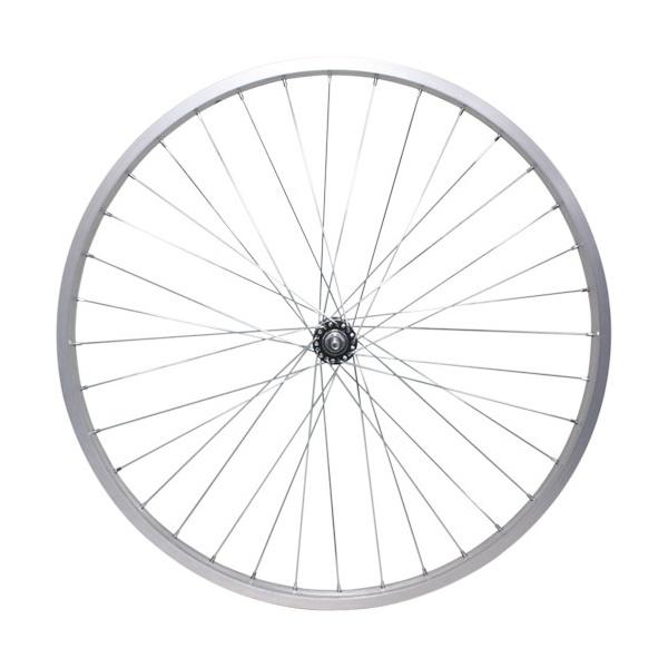 敷島 前輪 26 × 1 3/8 ホイール アルミリム 26インチ フロント 車輪