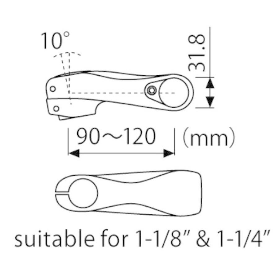 iTM X-One ステム 100mm
