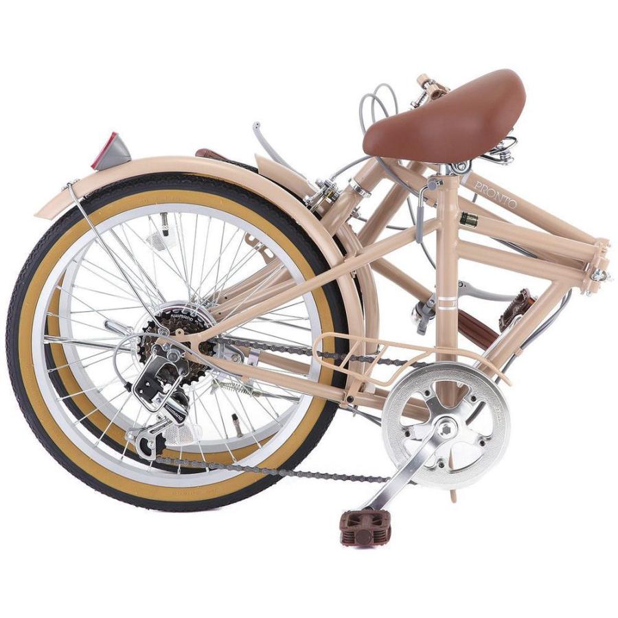 S-tech/サカモトテクノ プロント6S ブルーグレー 20インチ 小径自転車 