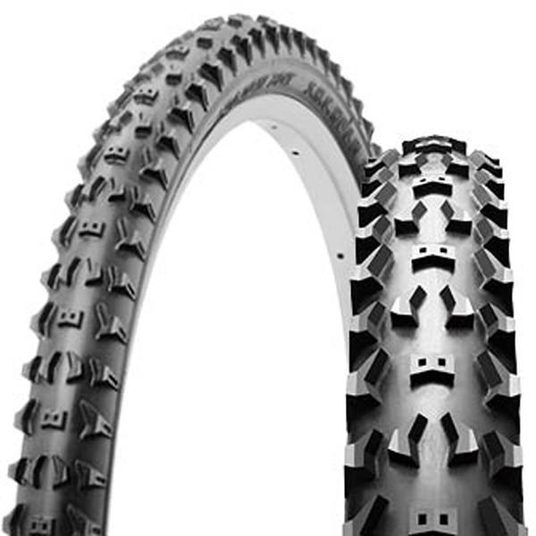Shinko 自転車 タイヤ 26インチ ブロックタイヤ SR081 26×2.00 H/E 黒