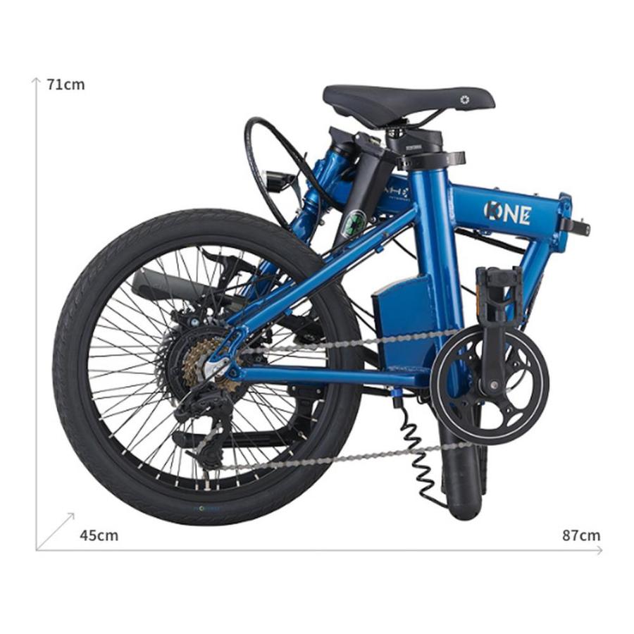 ダホン FEA072RM K-ONE ケーワン 折りたたみ自転車 20インチ 7段変速 E