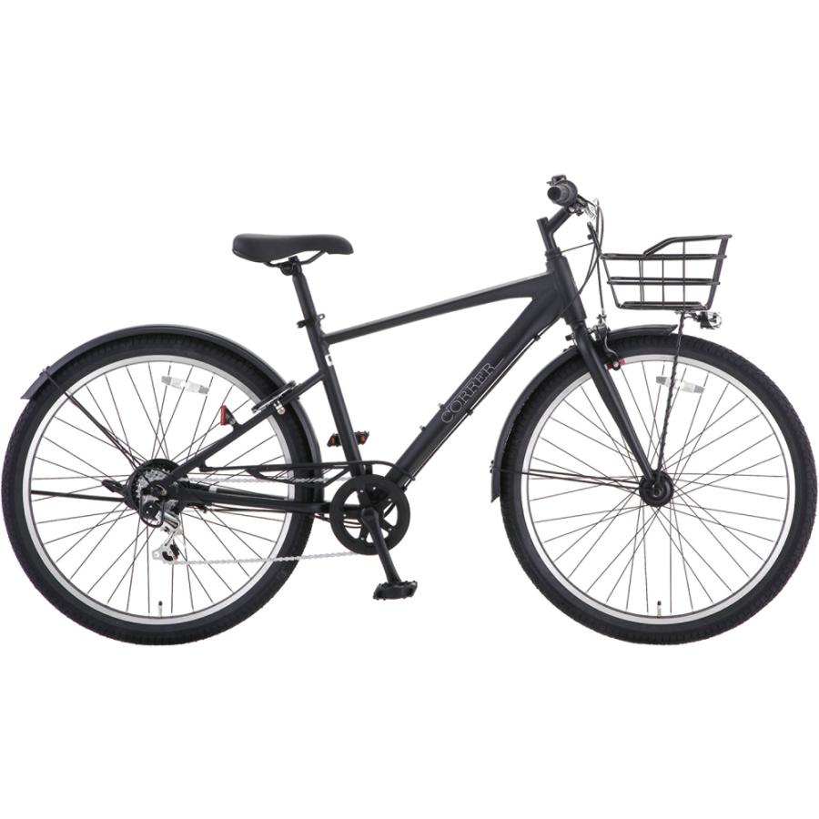 7分組 自転車 27.5インチ クロスバイク コレル 6Sオート CORRER 変速