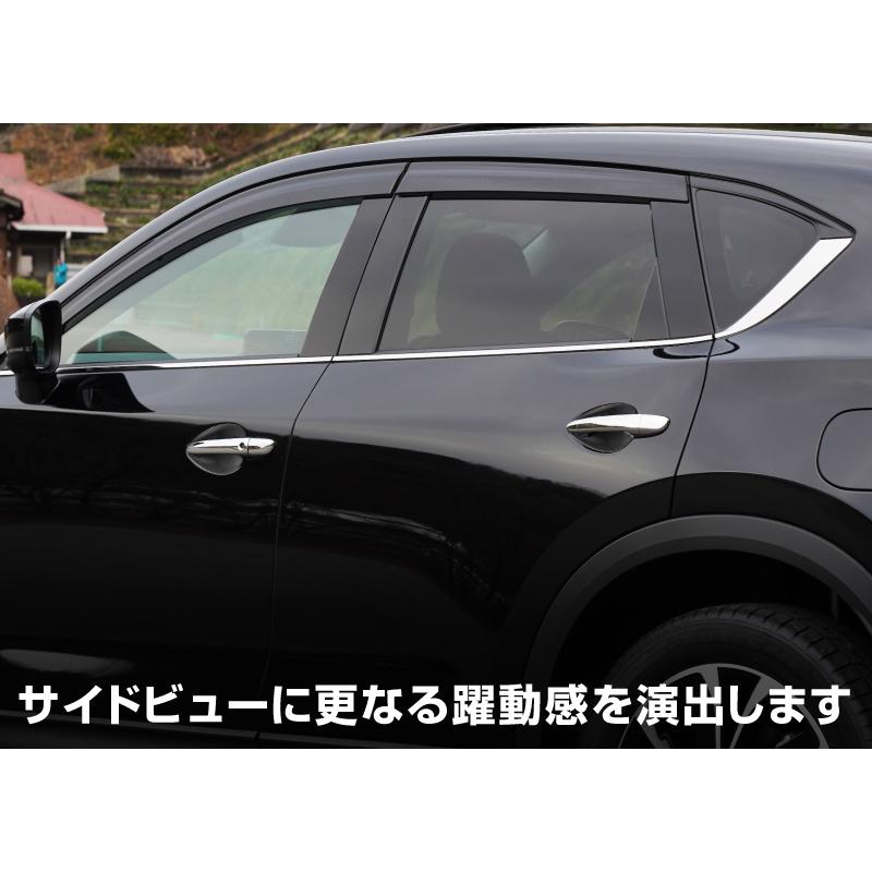 セット割 マツダ CX-5 CX5 KF系 前期 後期 ドアハンドルカバー メッキ ＆ プロテクションカバー ガーニッシュ カーボン 予｜thepriz｜03