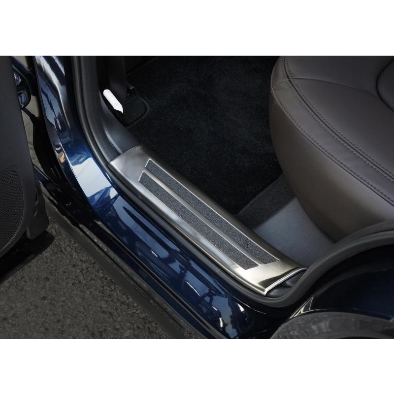 Catland マツダ CX5 KF系 アクセサリー スカッフプレート 内装 ab047-31-44-bk.jpg