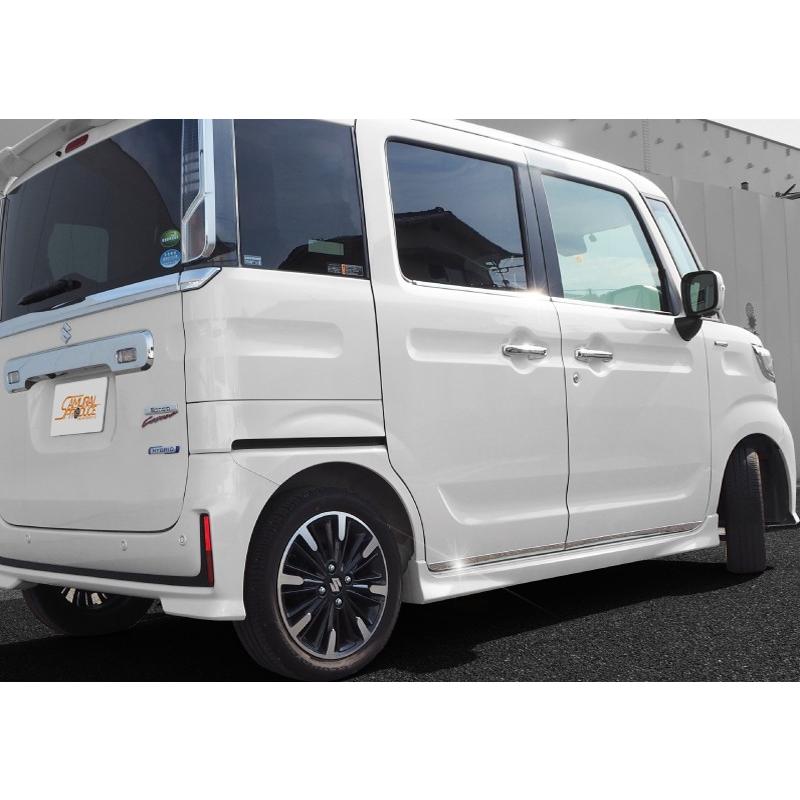 スペーシアカスタム　mk53s リア　トリム　左右　穴加工品 スペーシアカスタム mk53s リア トリム 左右 穴加工品
