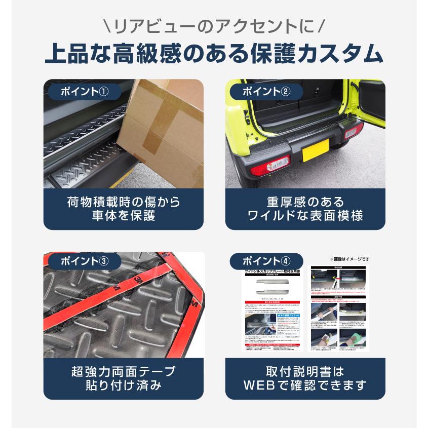 サムライプロデュース セット割 ジムニー JB64W リアバンパープレート