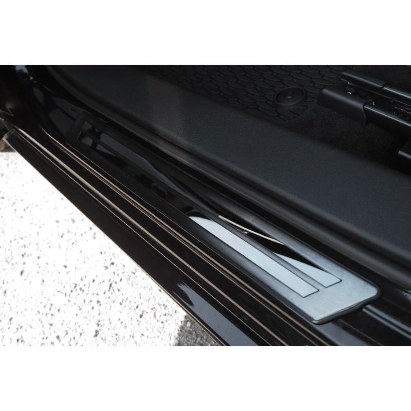 サムライプロデュース マツダ3 スカッフプレート フロント・リアセット 8P サムライプロデュース マツダ MAZDA3 サイドステップ内側