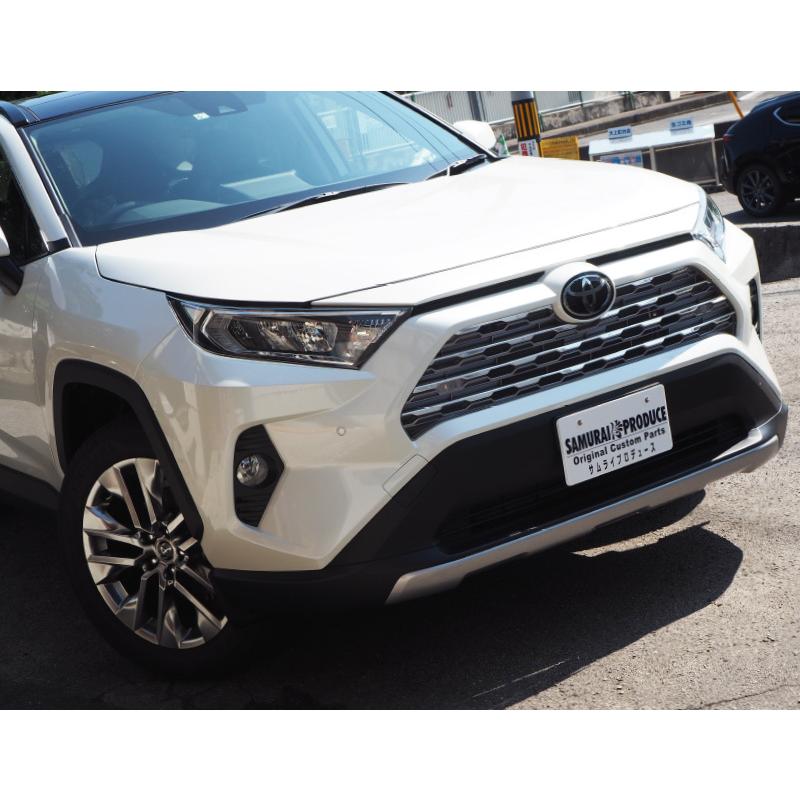 トヨタ RAV4 50系 フロントグリル ガーニッシュ 鏡面仕上げ 7P パノラミックビューモニター搭載・非搭載車対応｜thepriz｜09