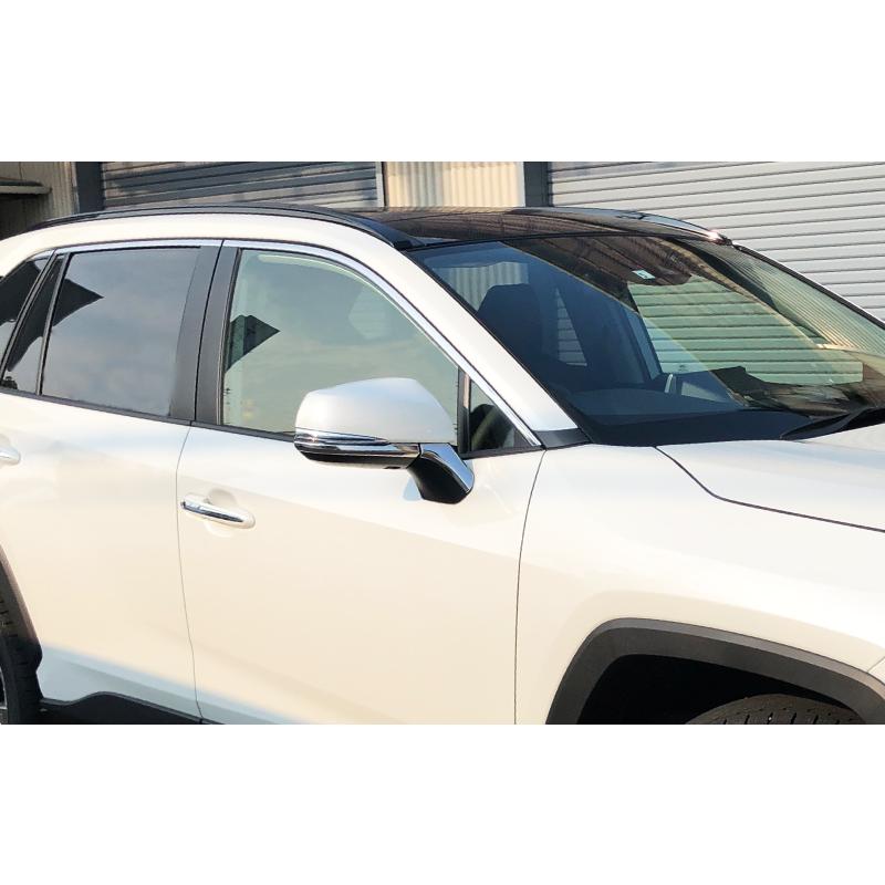 50系　rav4 サイドミラーガーニッシュ　ラプターライナー塗装 50系 rav4 サイドミラーガーニッシュ ラプターライナー塗装 楽天