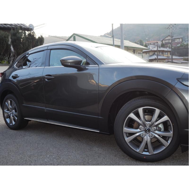 サムライプロデュース CX-30 サイドリップ ガーニッシュ 4P 鏡面