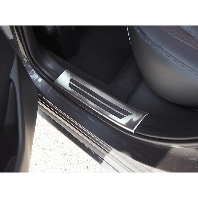新品 マツダ CX-30 専用ステップガーニッシュ プロテクター　内側4ｐセット　３色可選 サムライプロデュース マツダ CX-30 サイドステップ内側