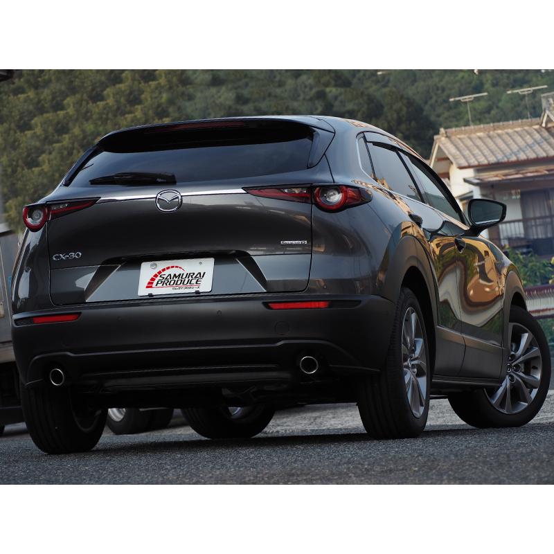 サムライプロデュース マツダ CX-30 リアガーニッシュ 2P 鏡面仕上げ