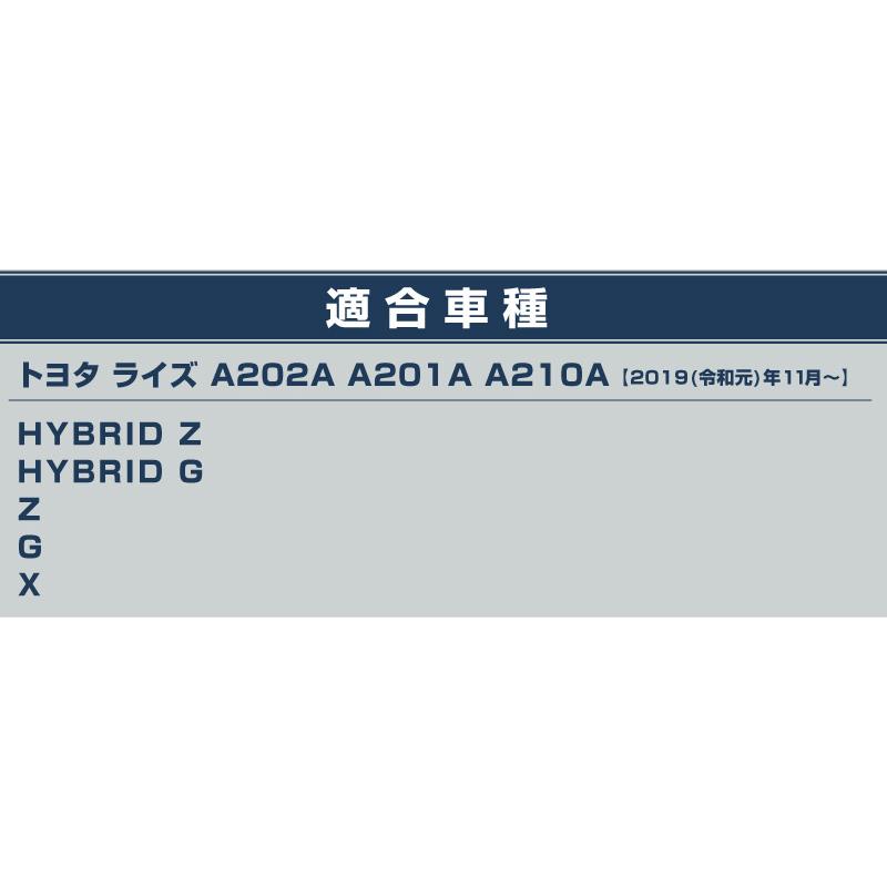 サムライプロデュース トヨタ ライズ デイライト ＆ フォグランプ