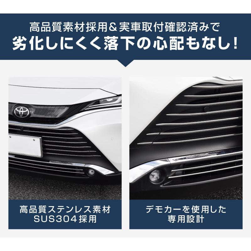 サムライプロデュース セット割 新型ハリアー 80系 フロントグリル