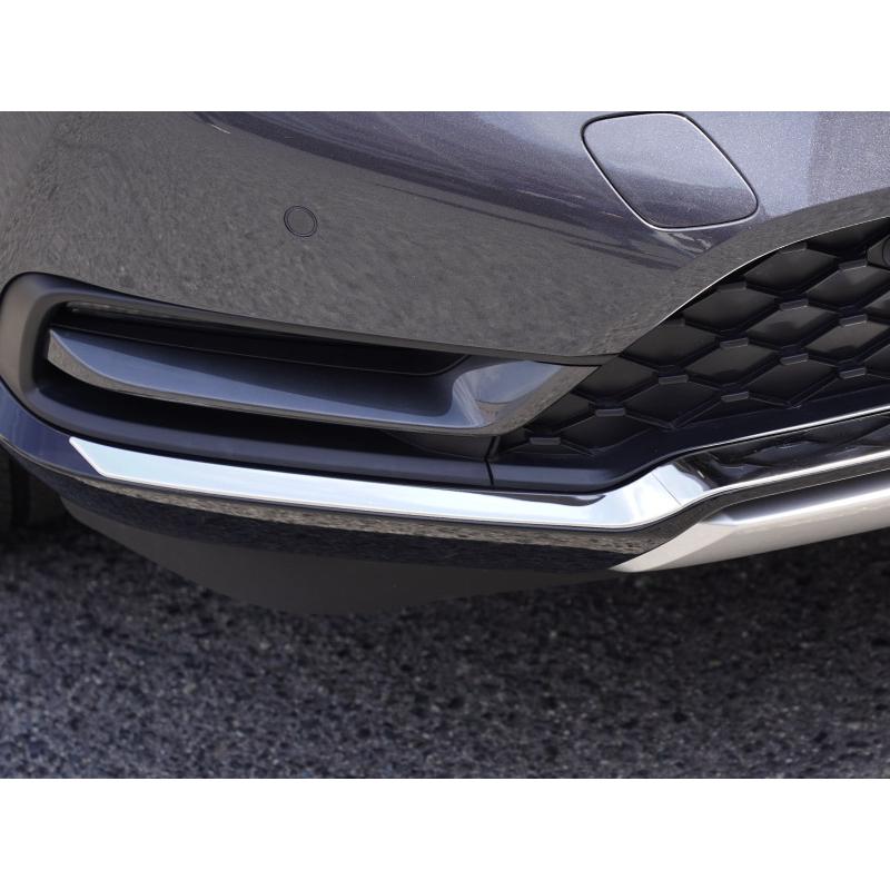 車 和*橋様 Honda Vezel【後期】フロントロアースカートクロームメッキ 白