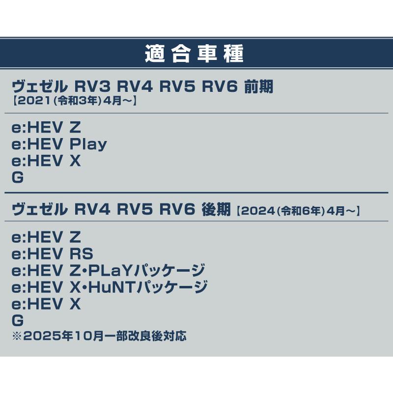 サムライプロデュース 新型ヴェゼル RV系 ウィンドウトリム