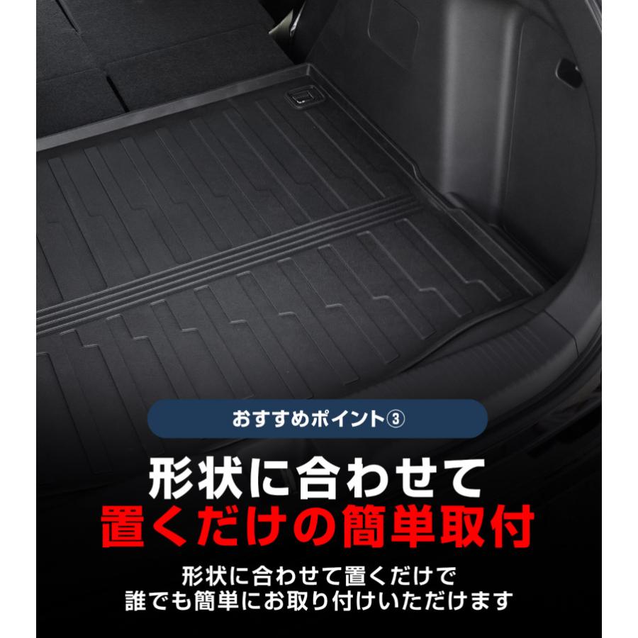 サムライプロデュース 新型ヴェゼル RV系 ラゲッジマット 1P ラバー