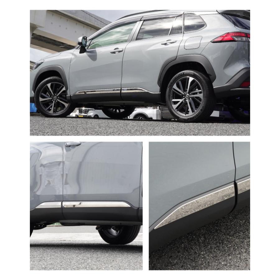 カローラクロスサイドガーニッシュ　改良後　純正新品未使用 サムライプロデュース カローラクロス サイドドア ガーニッシュ