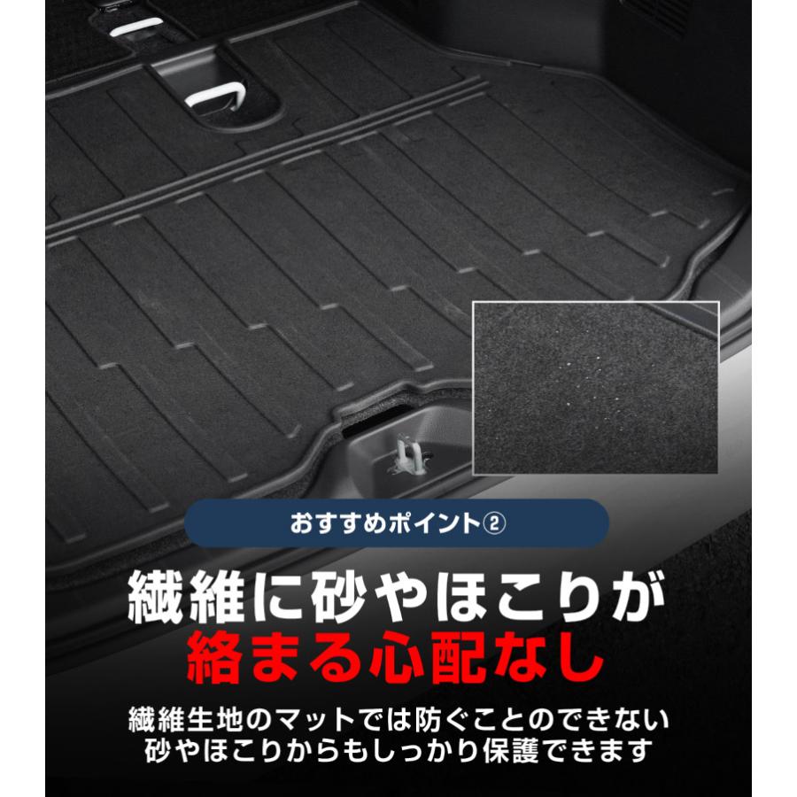 サムライプロデュース ノア ヴォクシー 90系 ラゲッジマット ラバー