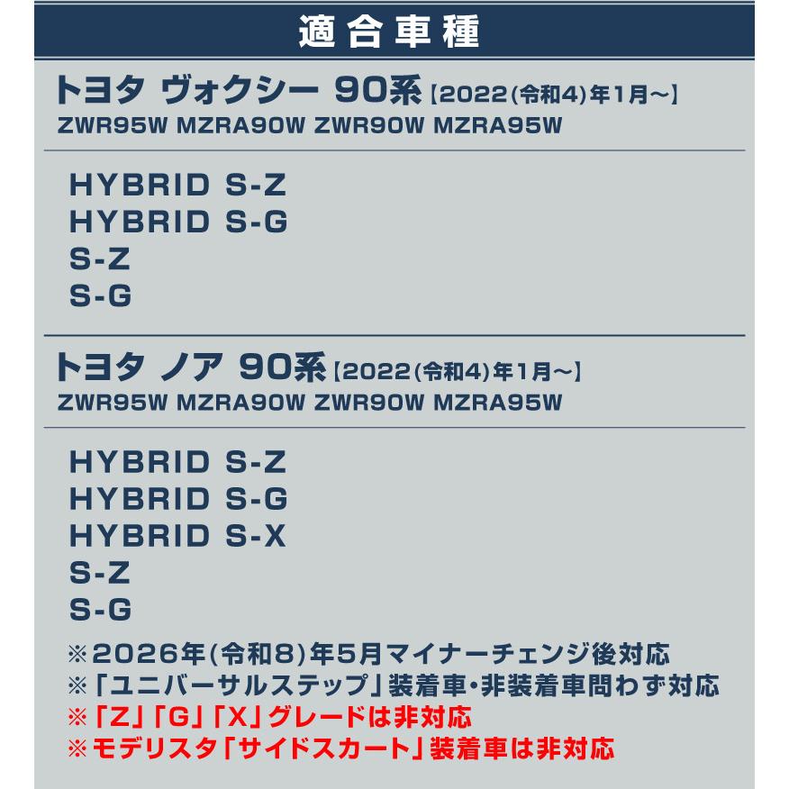 サムライプロデュース ノア ヴォクシー 90系 サイドガーニッシュ 4P