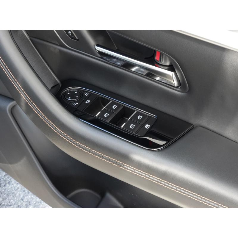 CX-60 インテリアパネル4点セット　サムライプロデュース　ブラックヘアライン　 サムライプロデュース マツダ CX-60 KH系 ウィンドウスイッチベース