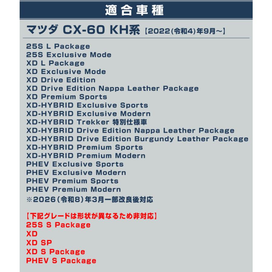 サムライプロデュース マツダ CX-60 リア エアコン吹き出し口パネル 1P