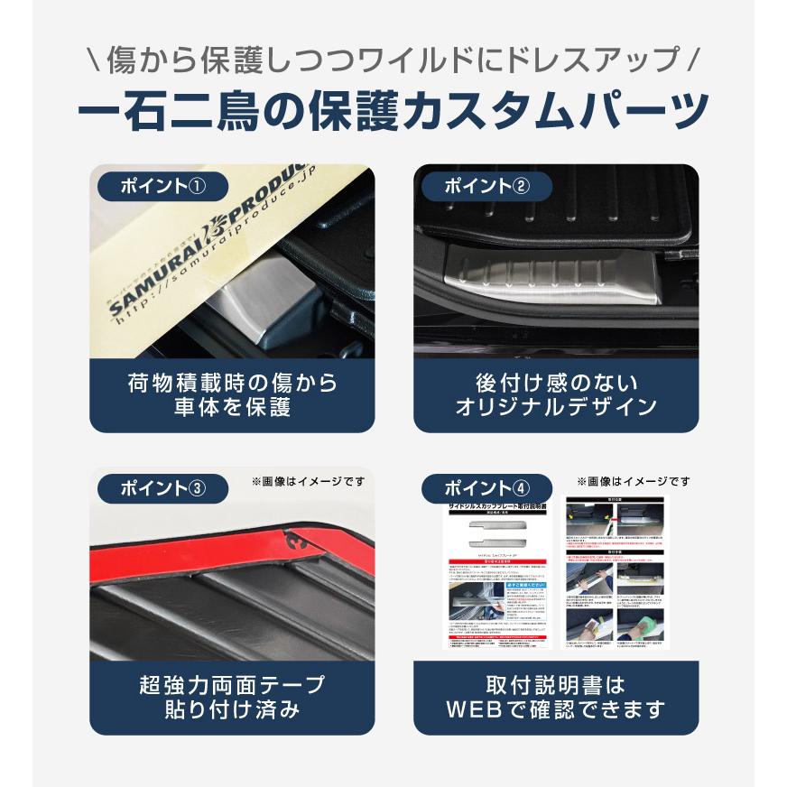 サムライプロデュース 新型デリカミニ ekスペース ルークス ラゲッジ