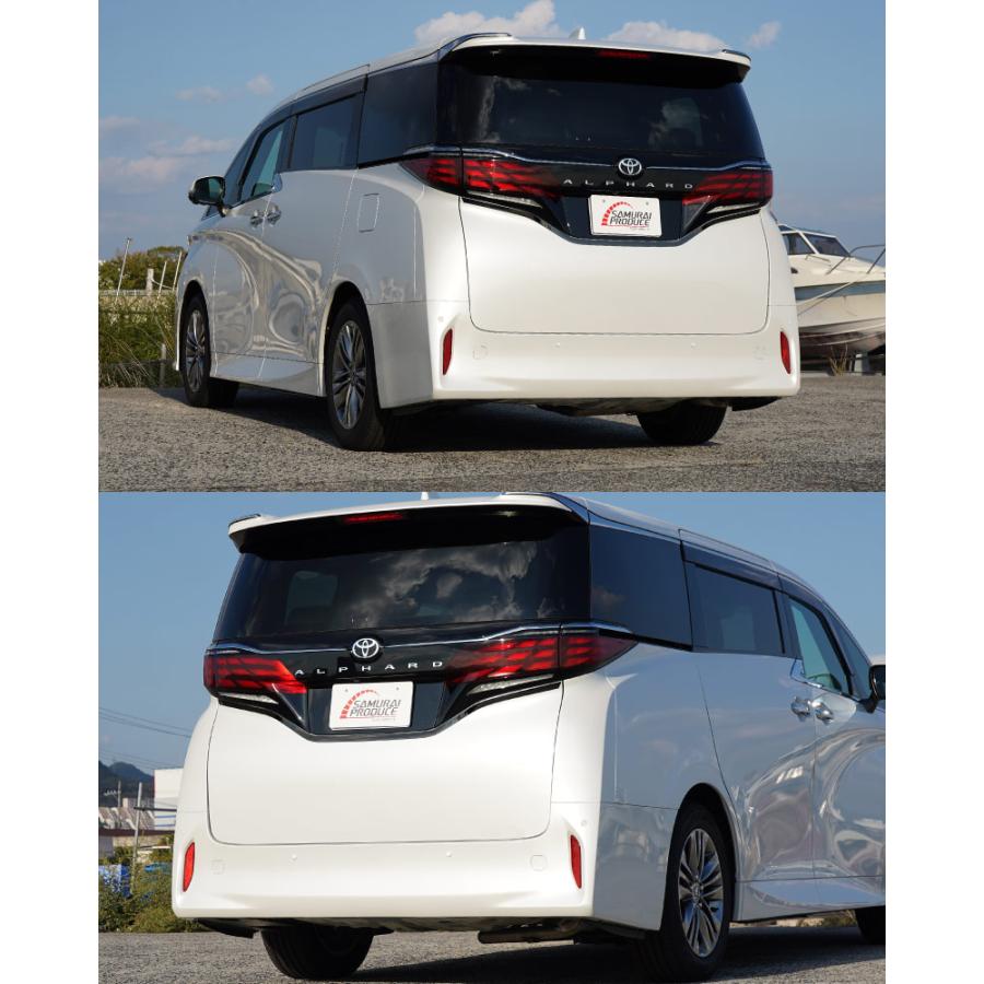 【新品未使用】アルファード/ヴェルファイア　バックドアガーニッシュ　モデリスタ 新品未使用】アルファード/ヴェルファイア バックドア