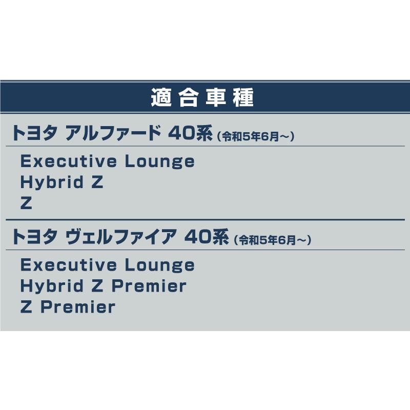 トヨタ 新型アルファード ヴェルファイア 40系 共通 アルミペダルカバー 2P 滑り止め付き 選べる2色 シルバー ブラック｜thepriz｜21